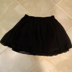 Free people black skirt